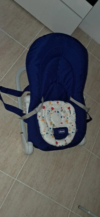 Hamaca Chicco Hooplà Azul Bebé