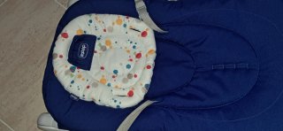 Hamaca Chicco Hooplà Azul Bebé