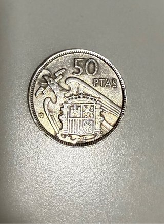 Moneda 50 Pesetas 1957 *60