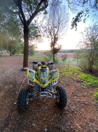 Quad Suzuki LTZ 400 Amarillo/Azul