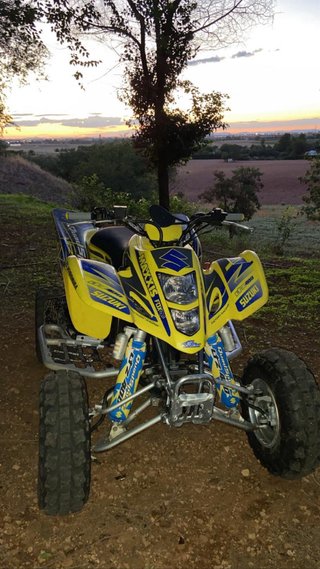 Quad Suzuki LTZ 400 Amarillo/Azul