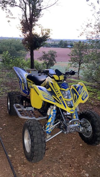 Quad Suzuki LTZ 400 Amarillo/Azul