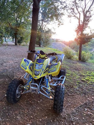 Quad Suzuki LTZ 400 Amarillo/Azul