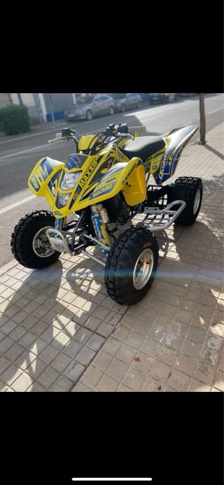 Quad Suzuki LTZ 400 Amarillo/Azul