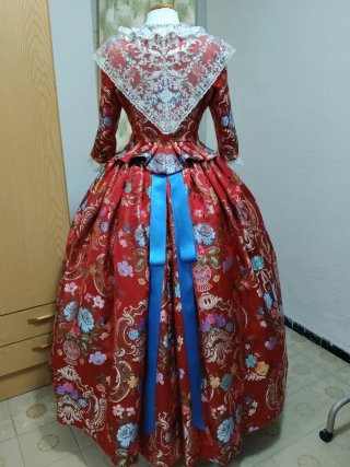 Traje de Fallera Multicolor