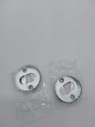 Pack de 2 unidades bocallaves seguridad redondo 50mm
