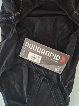 Costume intero nero Aquarapid