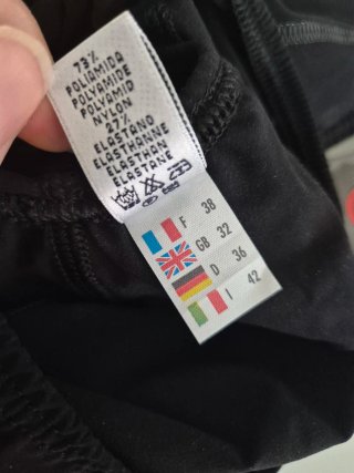 Costume intero nero Aquarapid