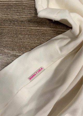 Camiseta sin mangas Bimba y Lola blanca Talla M