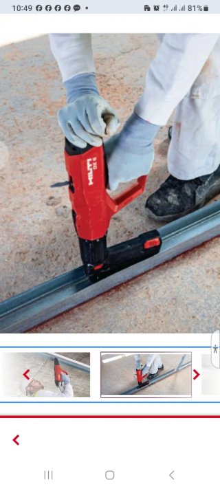 Clavadoras Hilti a pólvora con GARANTÍA