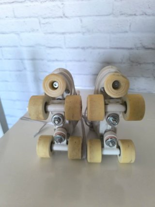 Patines infantiles blancos talla 31 y 32