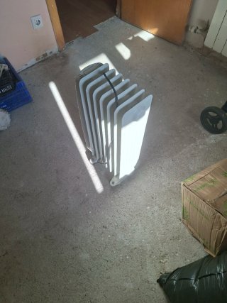 Radiador eléctrico beige