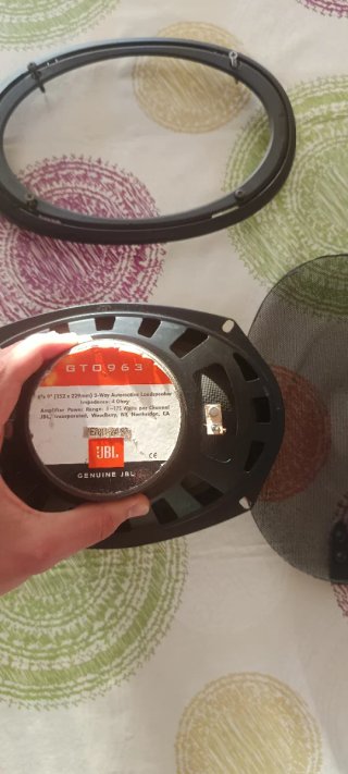 Altavoces Pioneer Ovalados Coche Negro JBL + Vieta