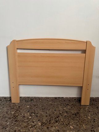 Cabecero de madera natural