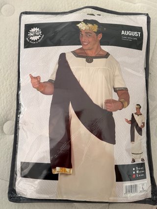 Disfraz Toga Romana Talla Única