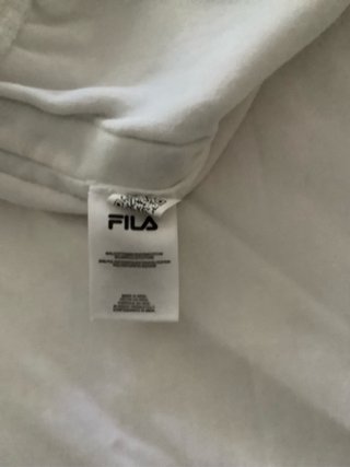 Pantaloncini Fila spugna bianchi