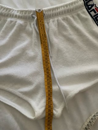 Pantaloncini Fila spugna bianchi