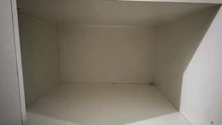 Armario blanco puertas correderas 117x55x176