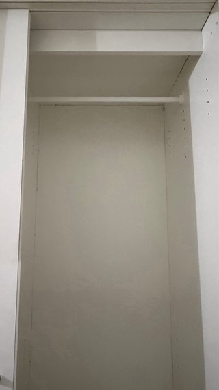 Armario blanco puertas correderas 117x55x176
