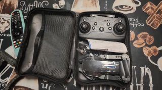 Dron Infantil Juguete Negro