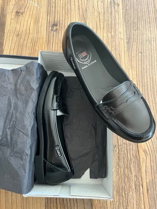 Mocasin escolar niña ZGirls negro talla 38.