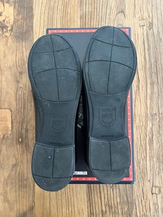 Mocasin escolar niña ZGirls negro talla 38.