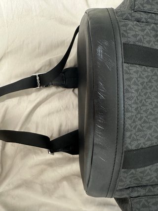 Mochila Michael Kors Cooper Negra/Gris