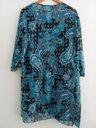 Túnica estampada paisley