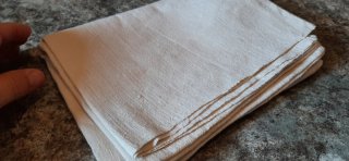 Federa Lino Grezzo Vintage 73x45cm Beige