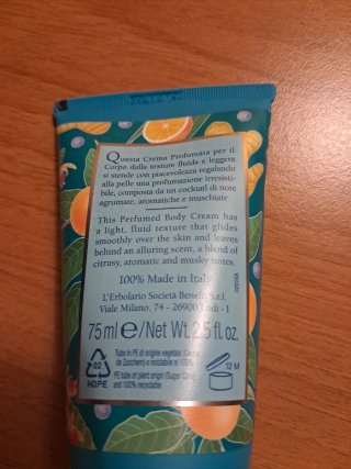 Crema Corpo L'Erbolario Gin Botanicals