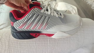 Tenis K-Swiss Padel Blancos y Rojos