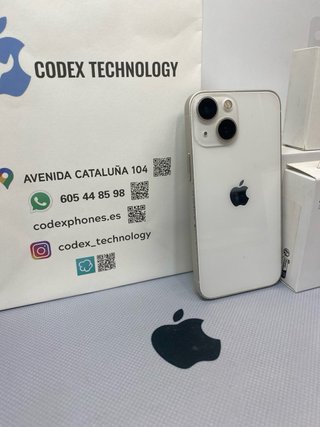 IPHONE 13 MINI 128GB BIANCO BATTERIA 100% IMPOLUTO