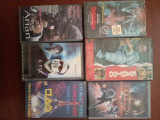 Lote 6 Películas VHS Terror Sci-Fi Música