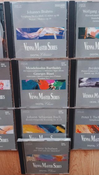 Colección CD Vienna Master Series Música Clásica