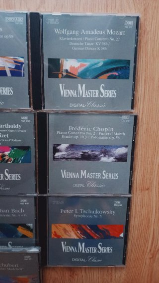 Colección CD Vienna Master Series Música Clásica