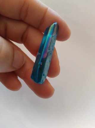 Quarzo aura naturale