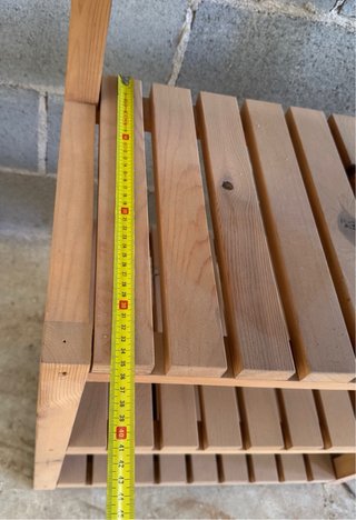 Mueble recibidor perchero madera