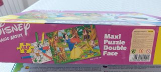 Puzzle Maxi Double-Face   Biancaneve.  Frozen