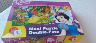 Puzzle Maxi Double-Face   Biancaneve.  Frozen
