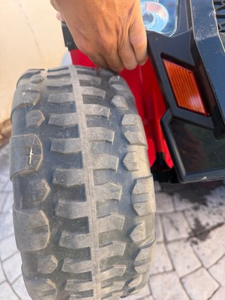 Coche Injusa Monster 24V Rojo