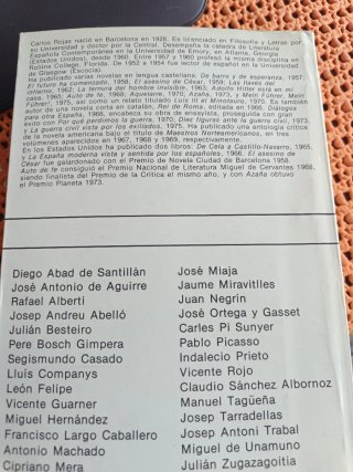 Retratos antifranquistas, primera edición de 1977