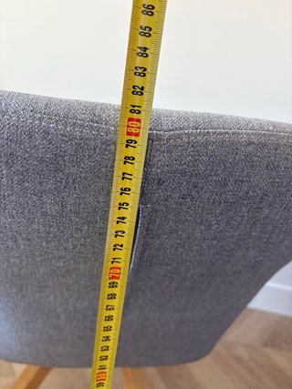 Silla de escritorio gris