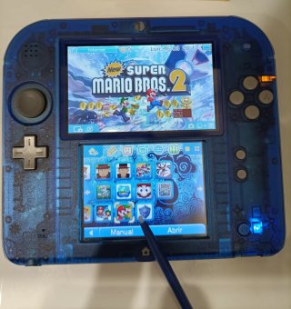 Nintendo 2DS 64GB giochi Zaffiro Alfa Ed. Esp.