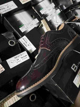 Scarpe uomo classiche bordeau 44 montefiori