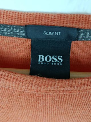 Jersey Boss Naranja Punto Talla M