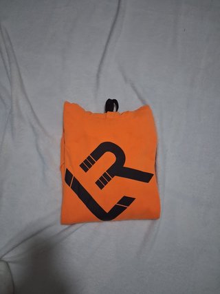 Sudadera LR Naranja Fluor Talla S