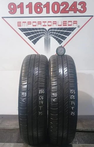 155 65 14 T KUMHO RUEDA AL 90% VIDA UTIL