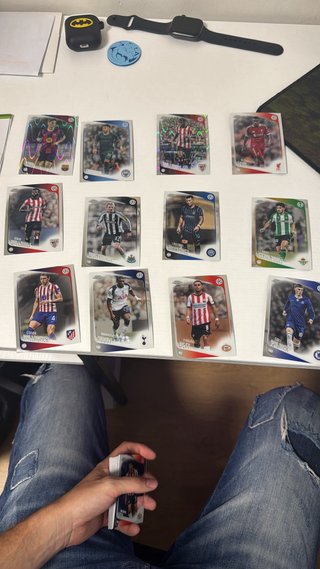 Colección Topps Chrome Champions League 25/26