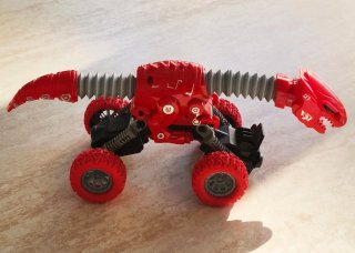 Monster Truck Dinosauro Rosso