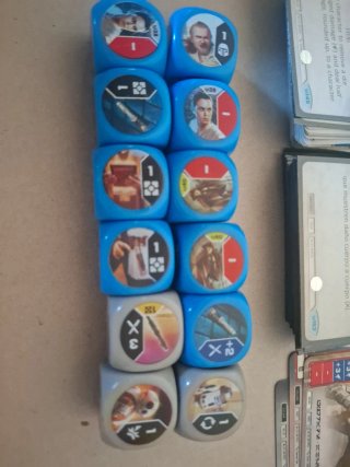 Star Wars Destiny Juego Cartas Dados